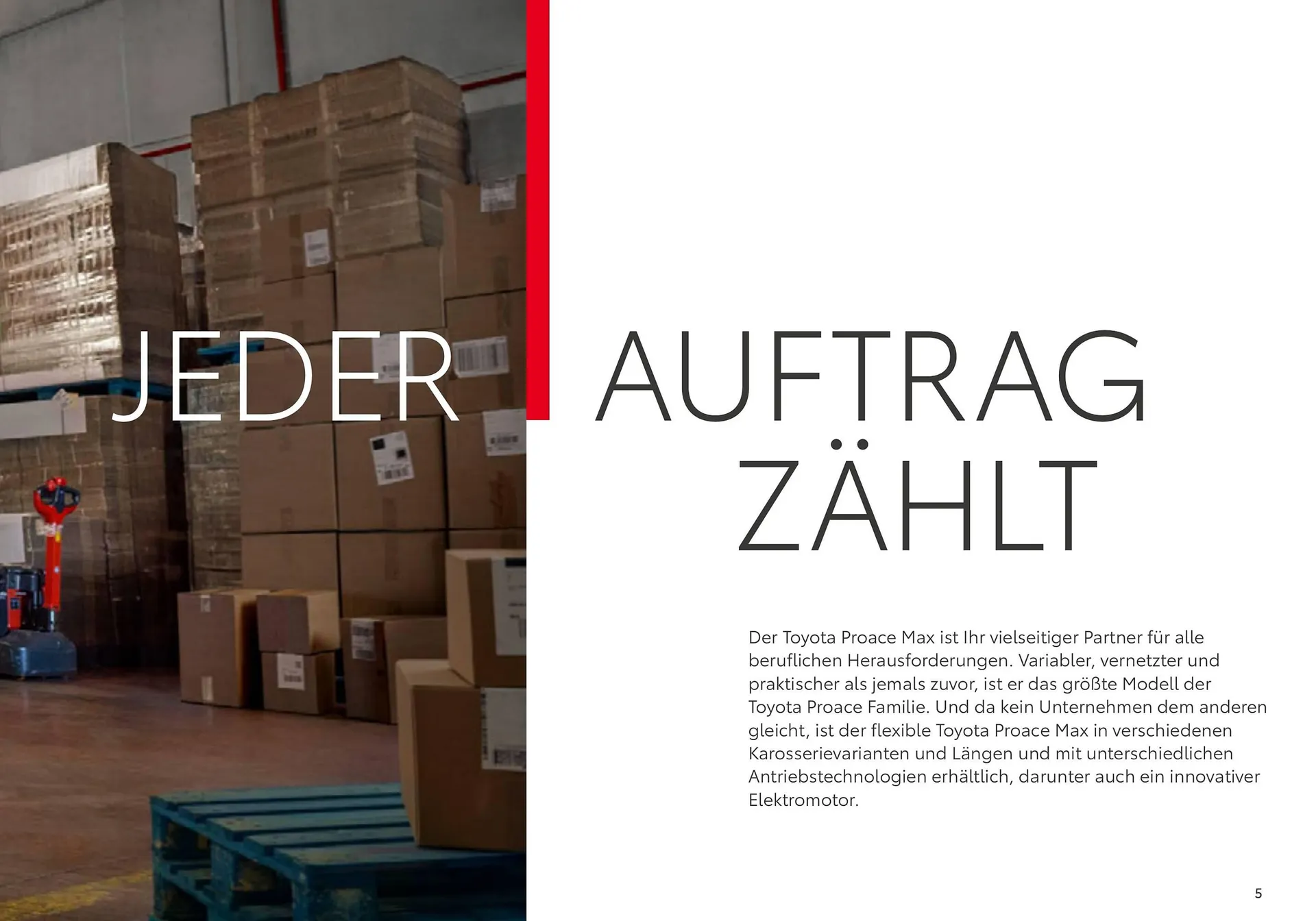 Toyota Flugblatt von 1. April bis 20. Oktober 2026 - Flugblätt seite  5