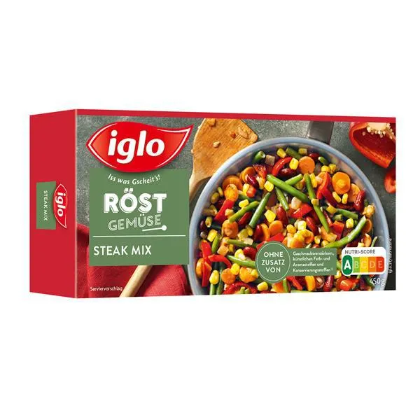 Iglo Röstgemüse Steak Mix