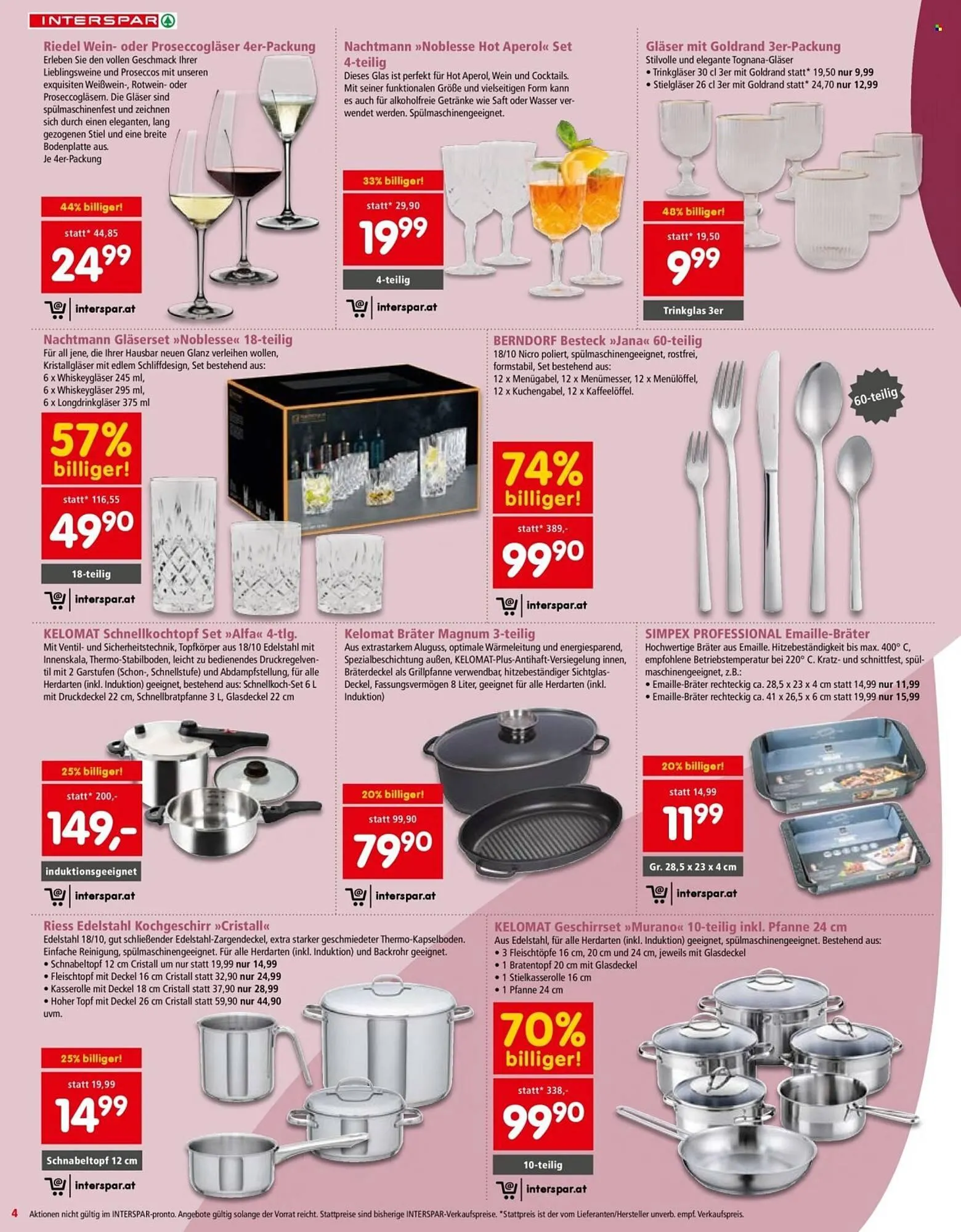 Interspar Flugblatt von 16. Oktober bis 24. Dezember 2025 - Flugblätt seite  4