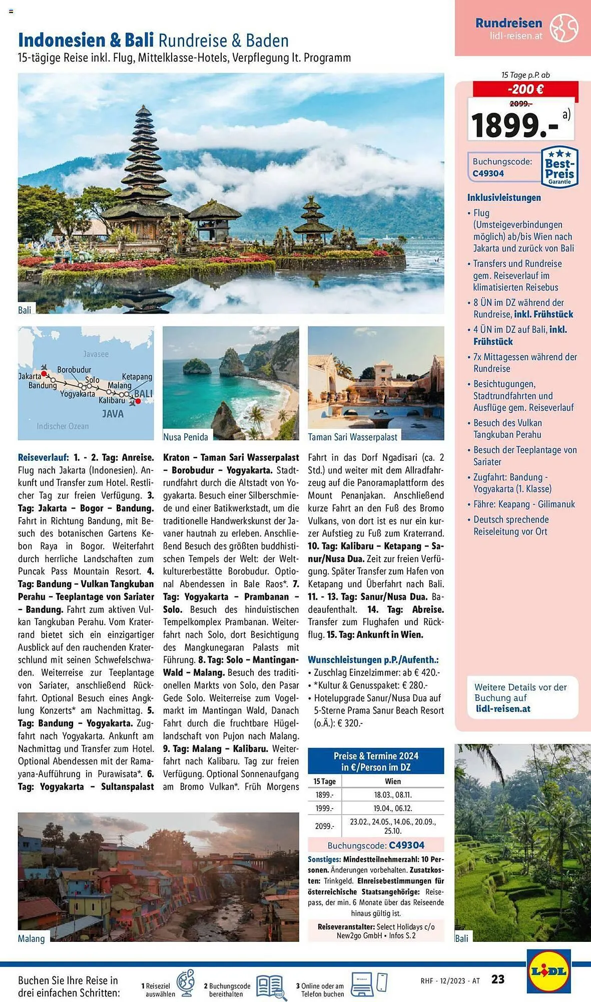 Lidl Flugblatt von 29. November bis 30. Dezember 2023 - Flugblätt seite  23