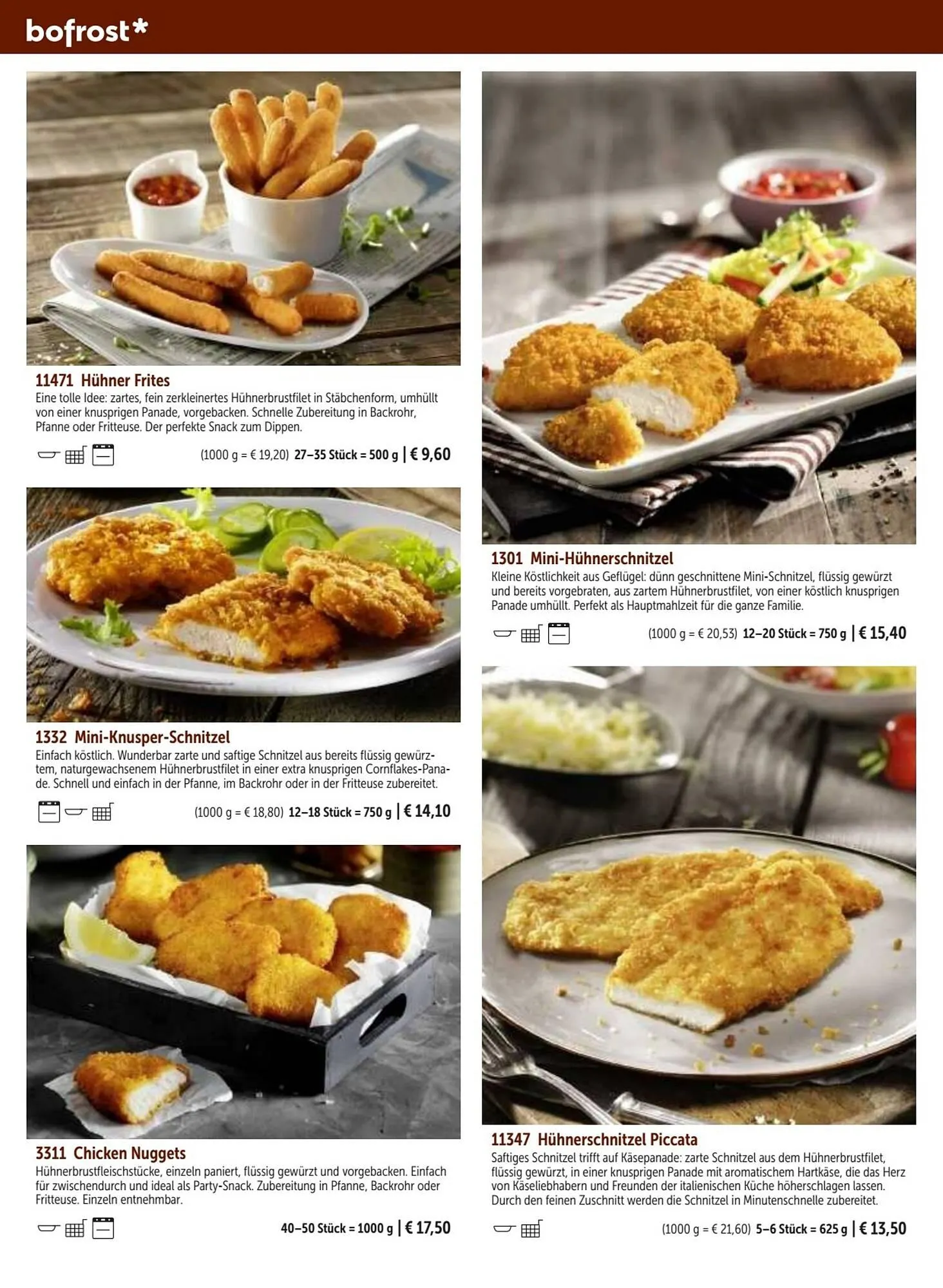 Bofrost Flugblatt von 1. März bis 31. August 2023 - Flugblätt seite  72