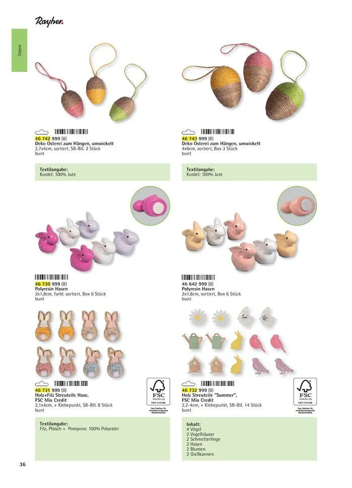 NEUER KATALOG 2024 von 23. Februar bis 31. Dezember 2024 - Flugblätt seite  38