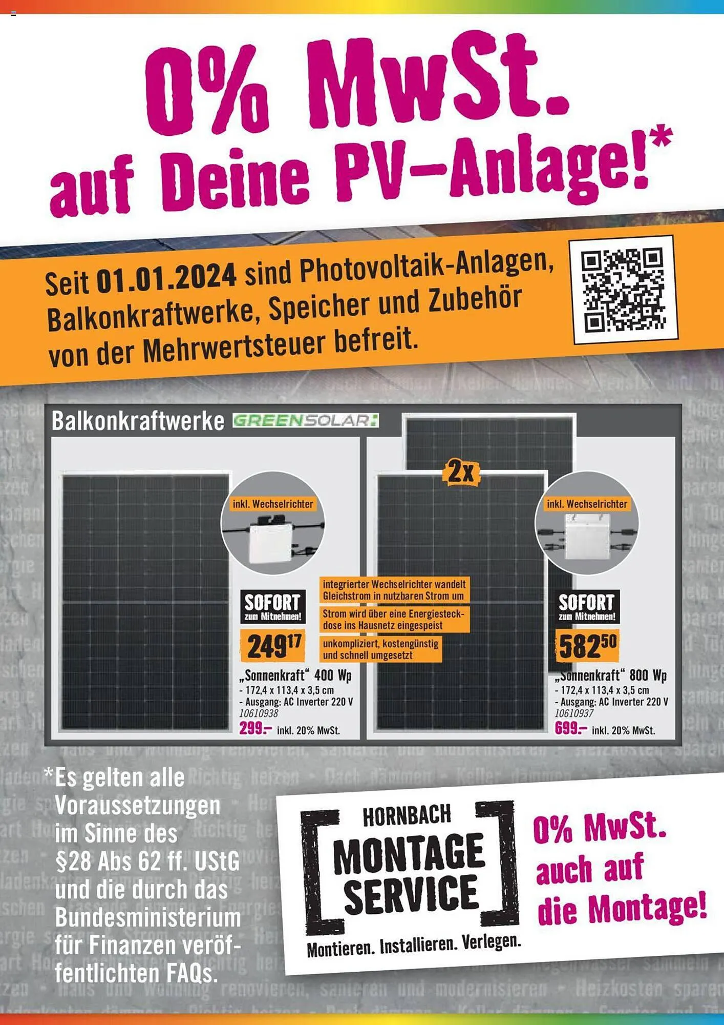 Hornbach Flugblatt von 16. Jänner bis 23. Jänner 2024 - Flugblätt seite  