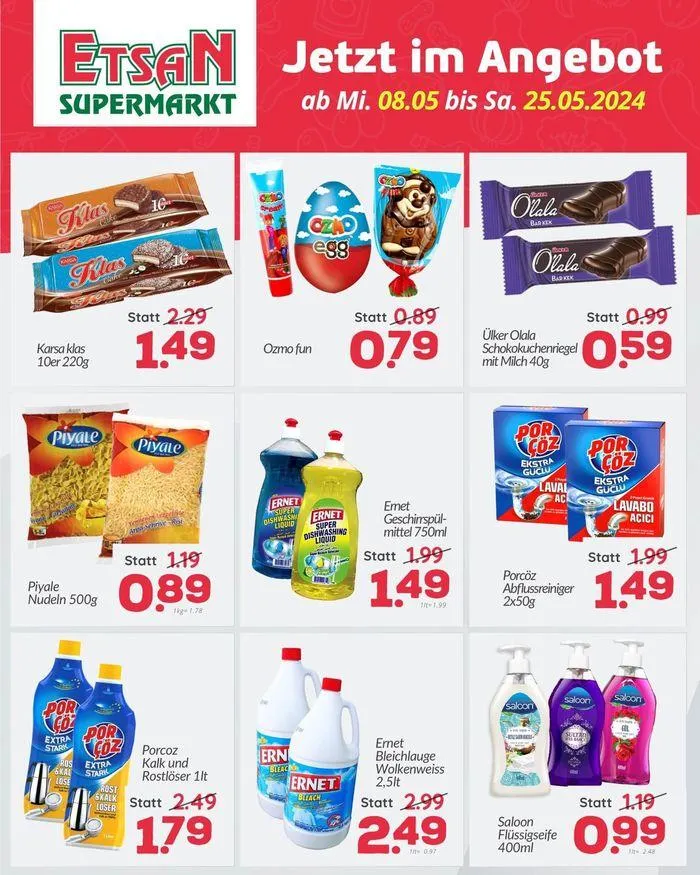 ETSAN Aktuelle Angebote von 9. Mai bis 23. Mai 2024 - Flugblätt seite 4