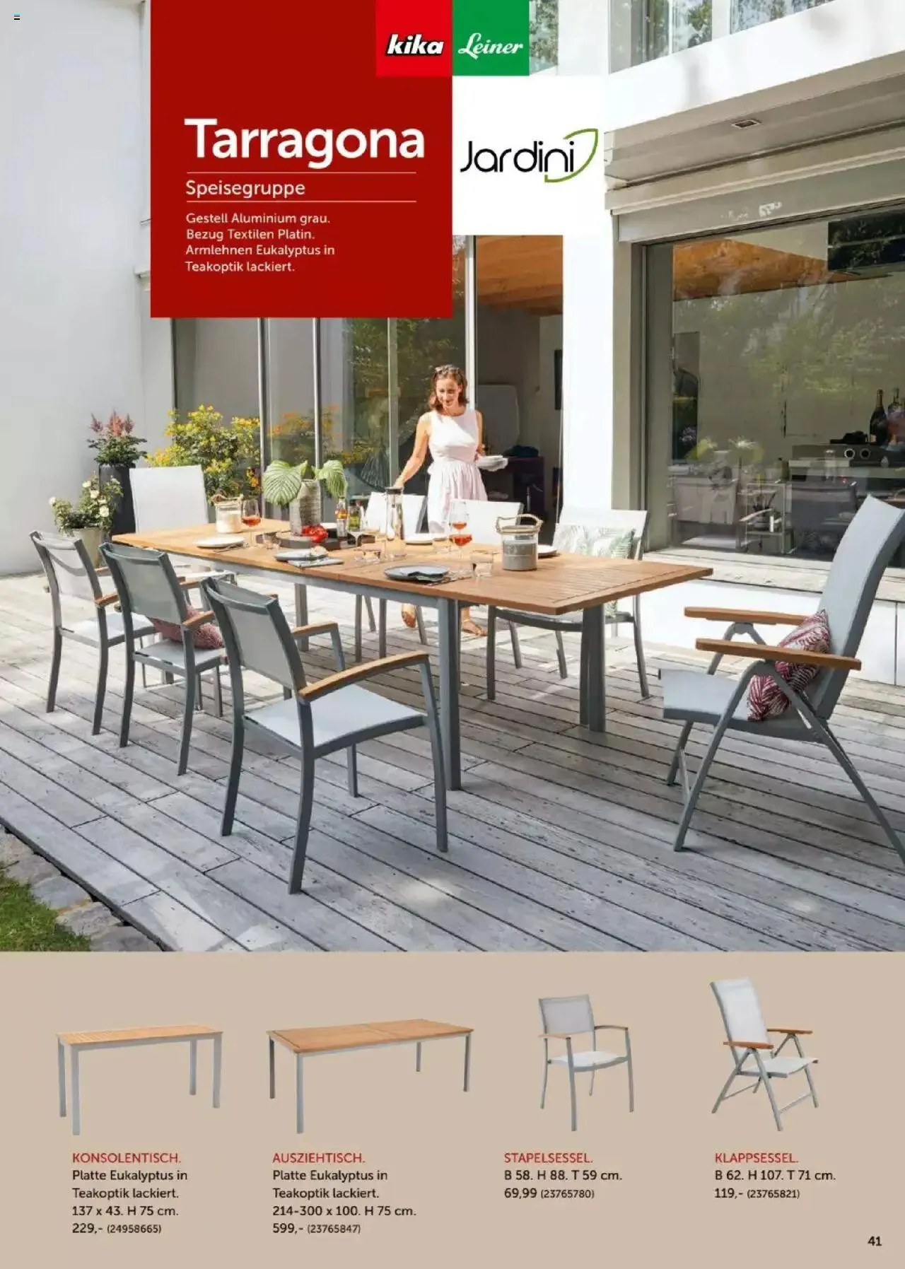 Leiner Garten Katalog 2024 von 4. März bis 30. September 2024 - Flugblätt seite  41