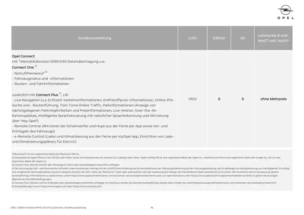 Opel - von 30. November bis 14. Dezember 2024 - Flugblätt seite 16