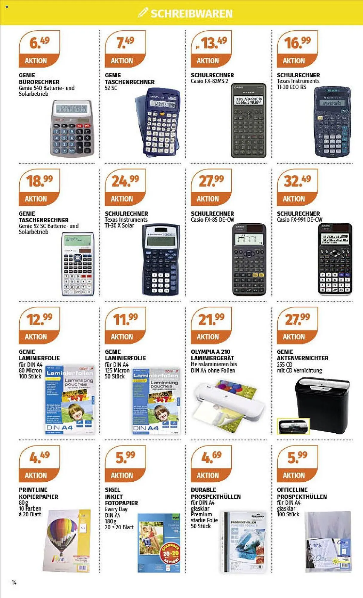 Müller Flugblatt von 28. August bis 16. September 2023 - Flugblätt seite 14