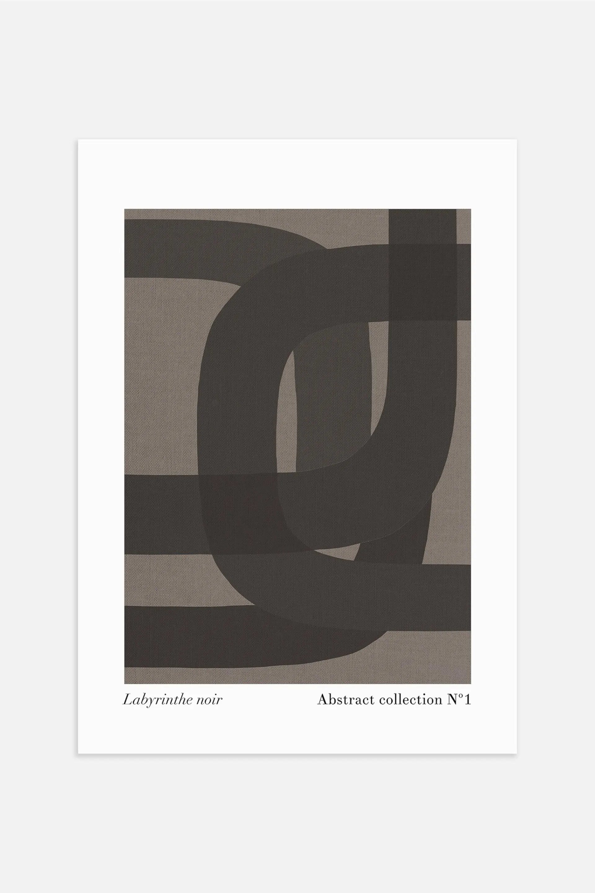 Labyrinthe Noir Poster