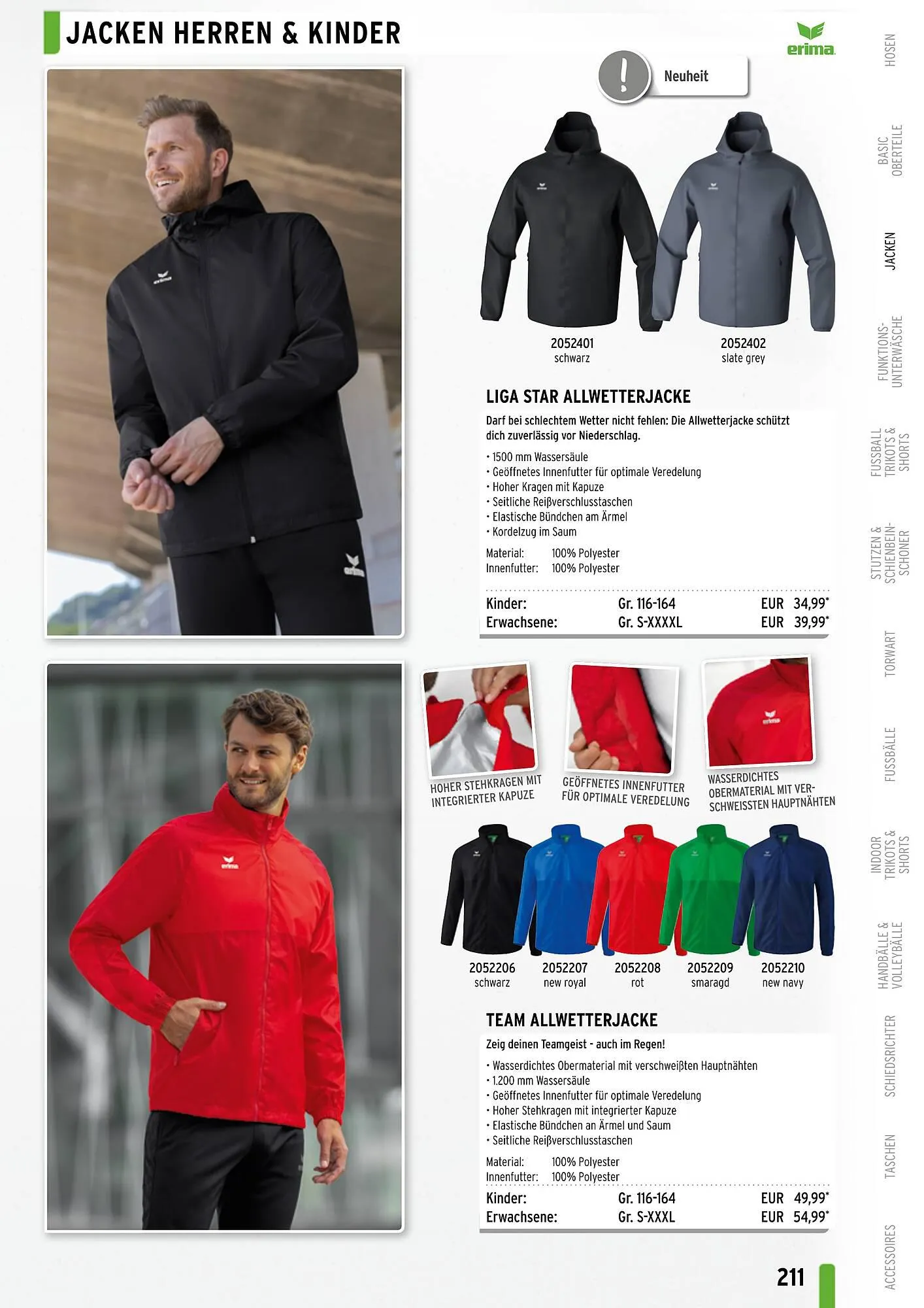 ERIMA Flugblatt von 2. Jänner bis 31. Dezember 2024 - Flugblätt seite  211