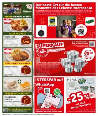INTERSPAR Flugblatt von 1. Oktober bis 7. Oktober 2026 - Flugblätt seite  2