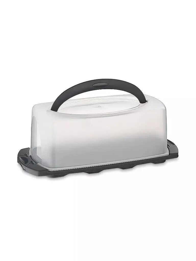 Königskuchenbehälter DELI 40cm Graphitgrau