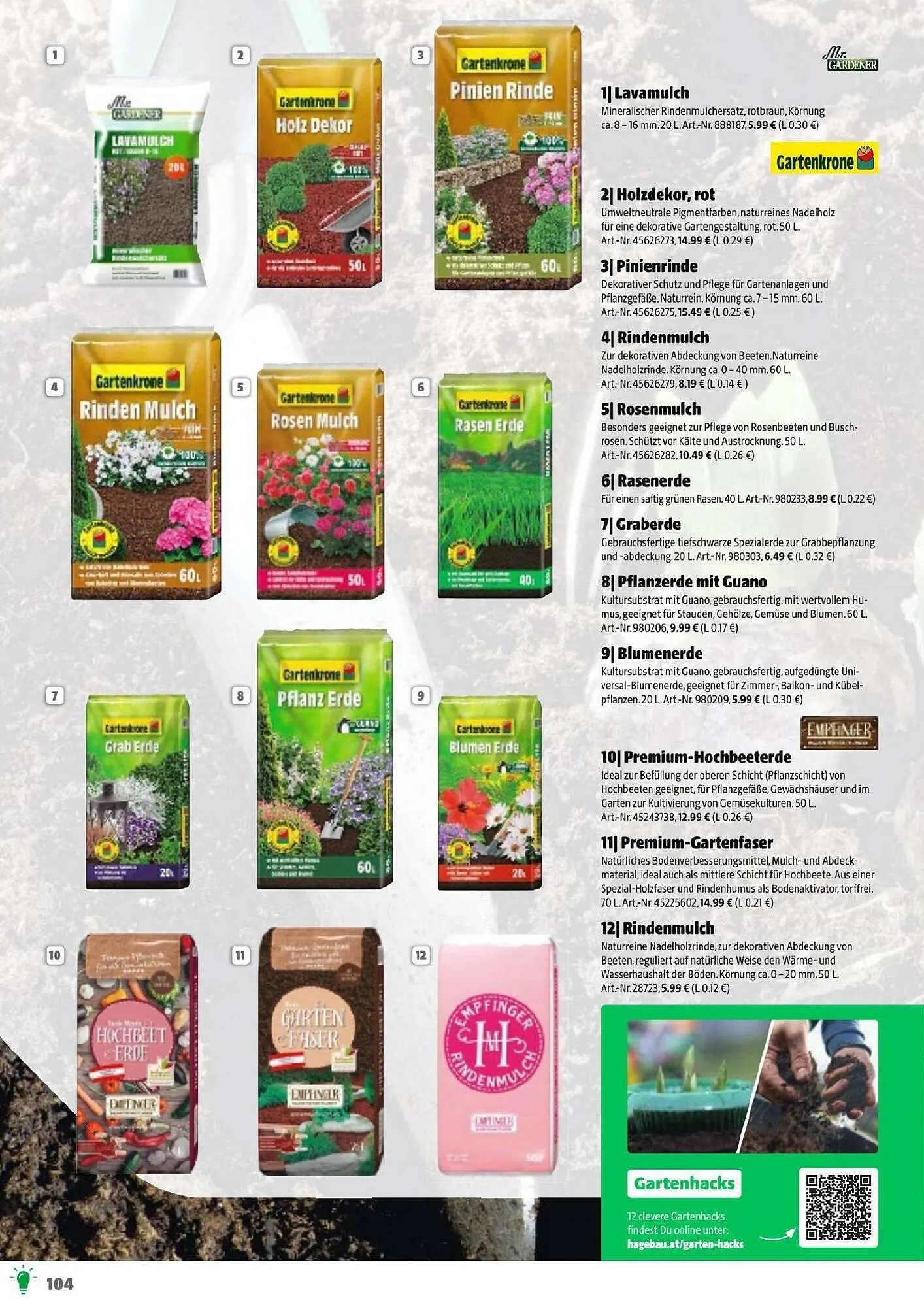 Der Grissemann Flugblatt von 14. März bis 31. Dezember 2025 - Flugblätt seite  104