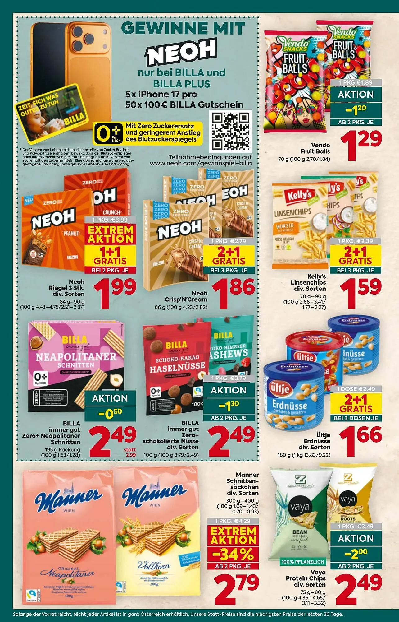 Billa Box Flugblatt von 2. Jänner bis 7. Jänner 2026 - Flugblätt seite 15