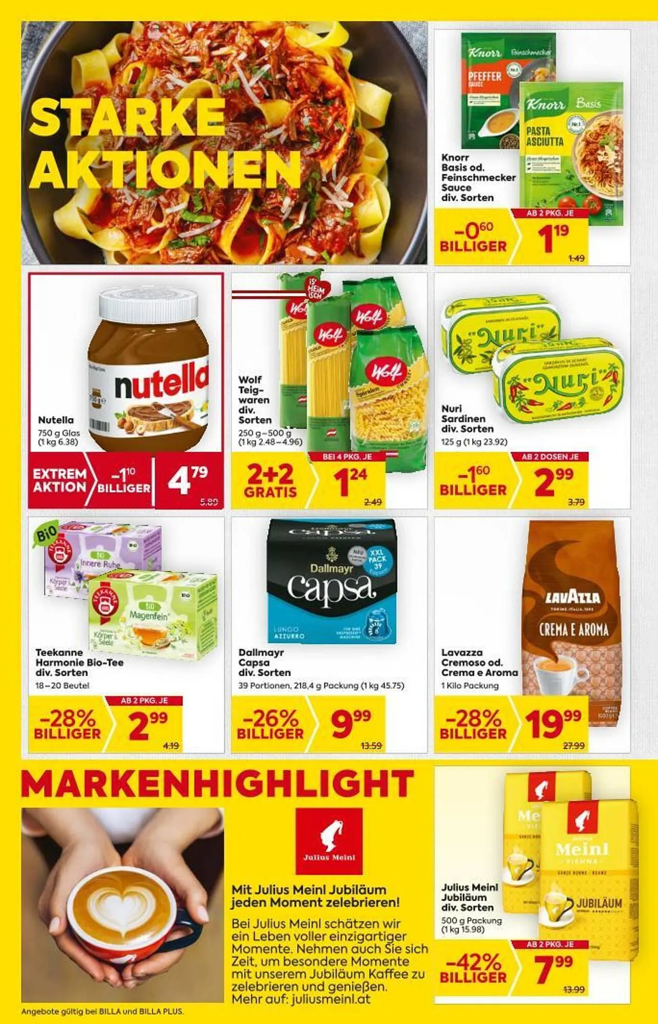 Billa Flugblatt von 13. Februar bis 19. Februar 2025 - Flugblätt seite 10