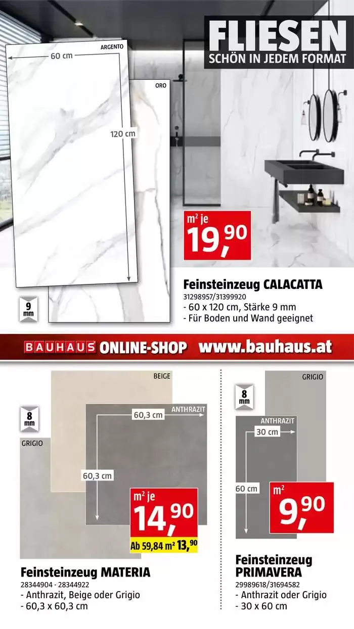 Bauhaus Angebote von 30. Jänner bis 28. Februar 2025 - Flugblätt seite 17
