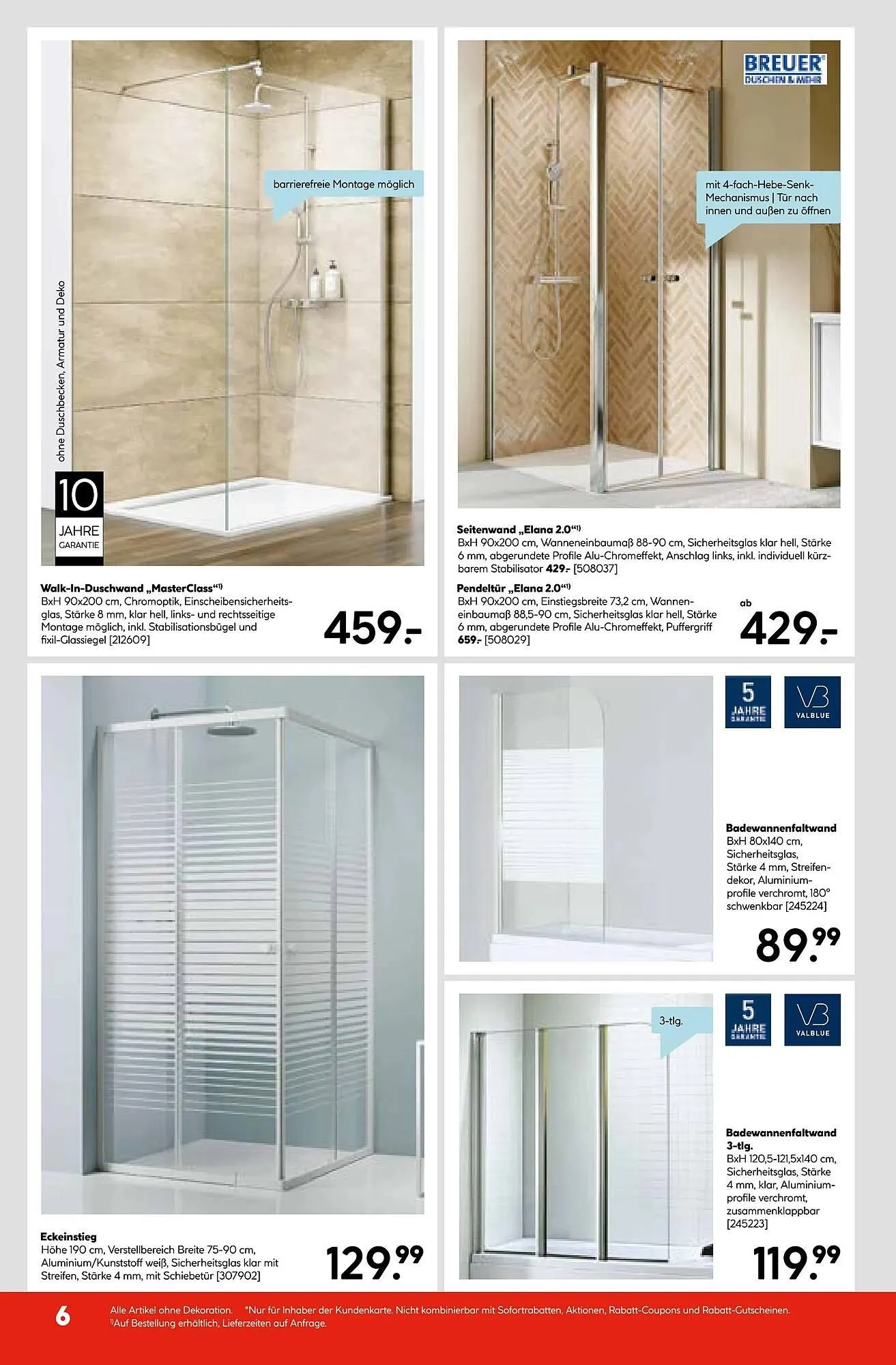 Hellweg Prospekt von 6. November bis 12. November 2025 - Flugblätt seite 6