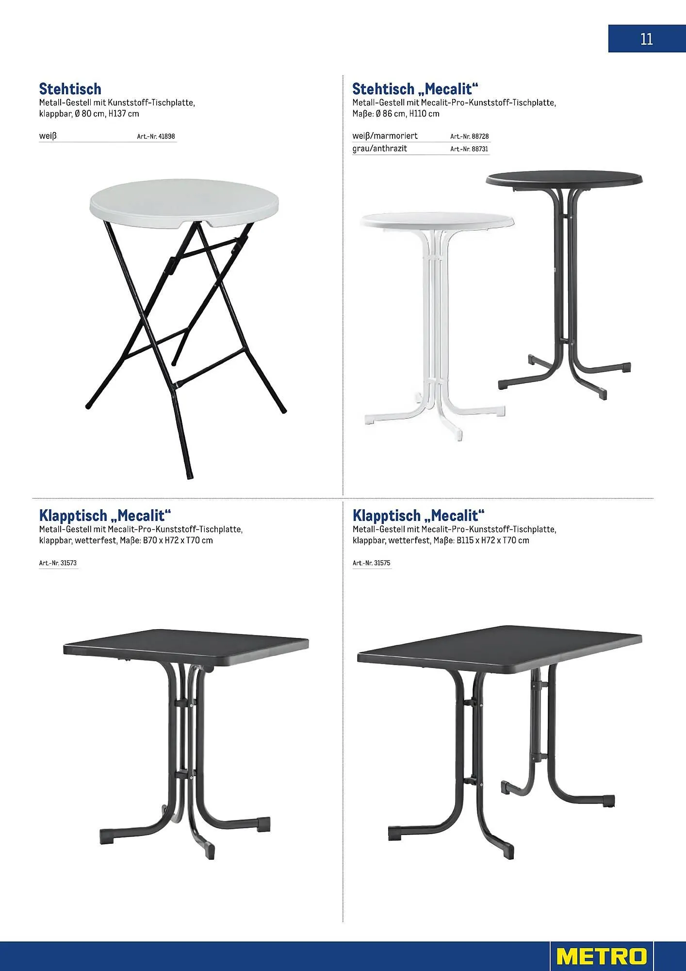 Metro Flugblatt von 25. März bis 31. Dezember 2026 - Flugblätt seite  11