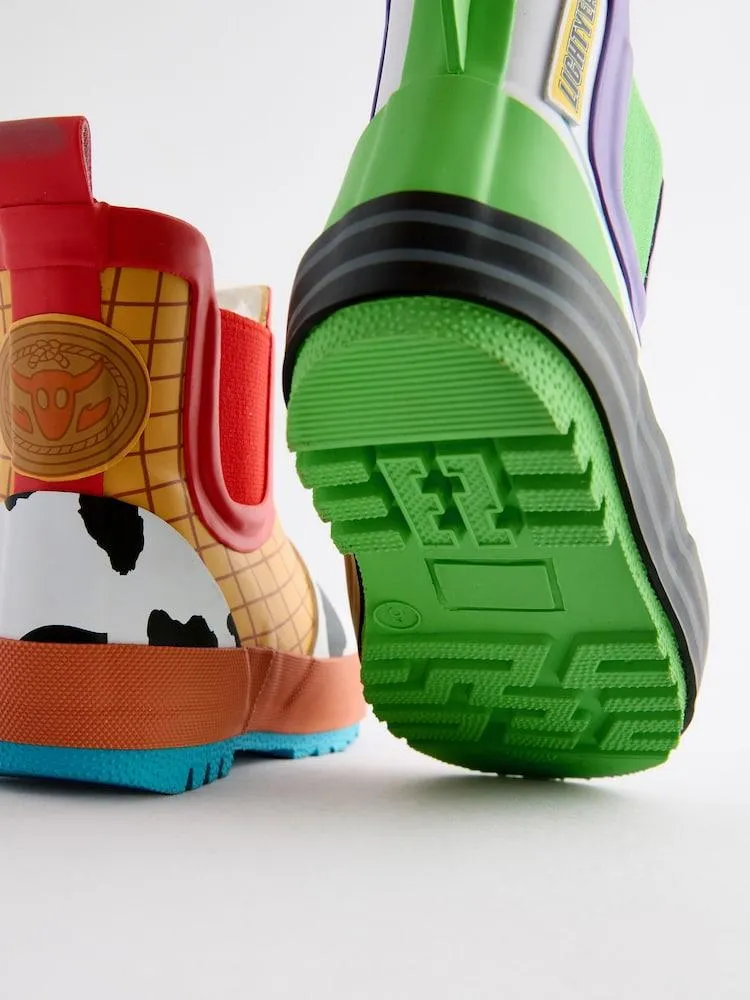 Ockergelb - Warm gefütterte, knöchelhohe Gummistiefel mit Toy Story-Motiven