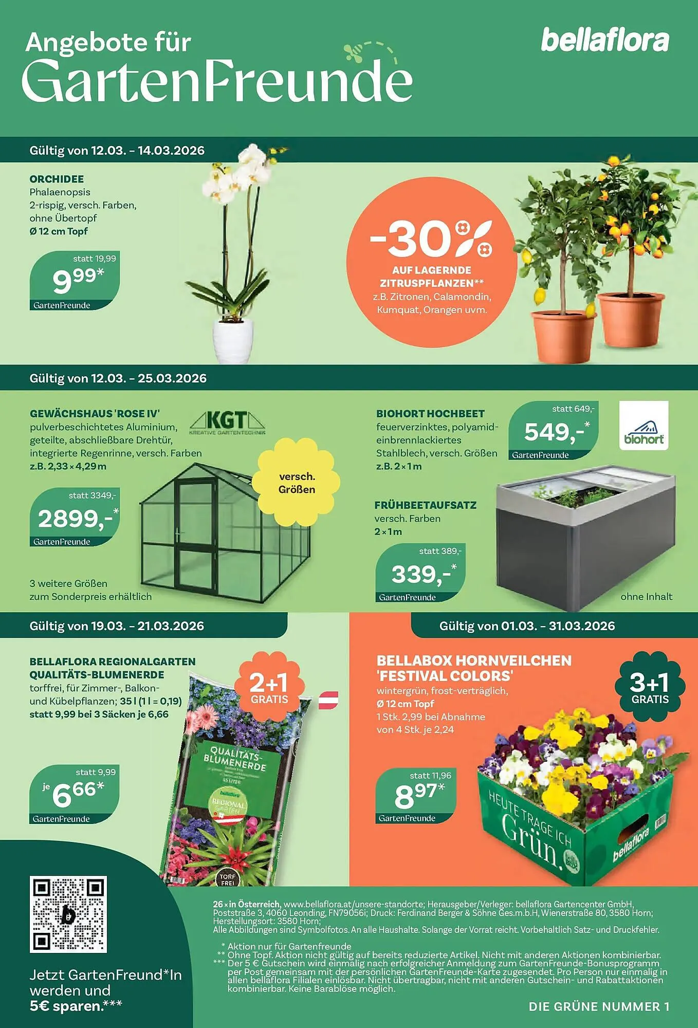 Bellaflora Flugblatt von 12. März bis 28. März 2026 - Flugblätt seite 8