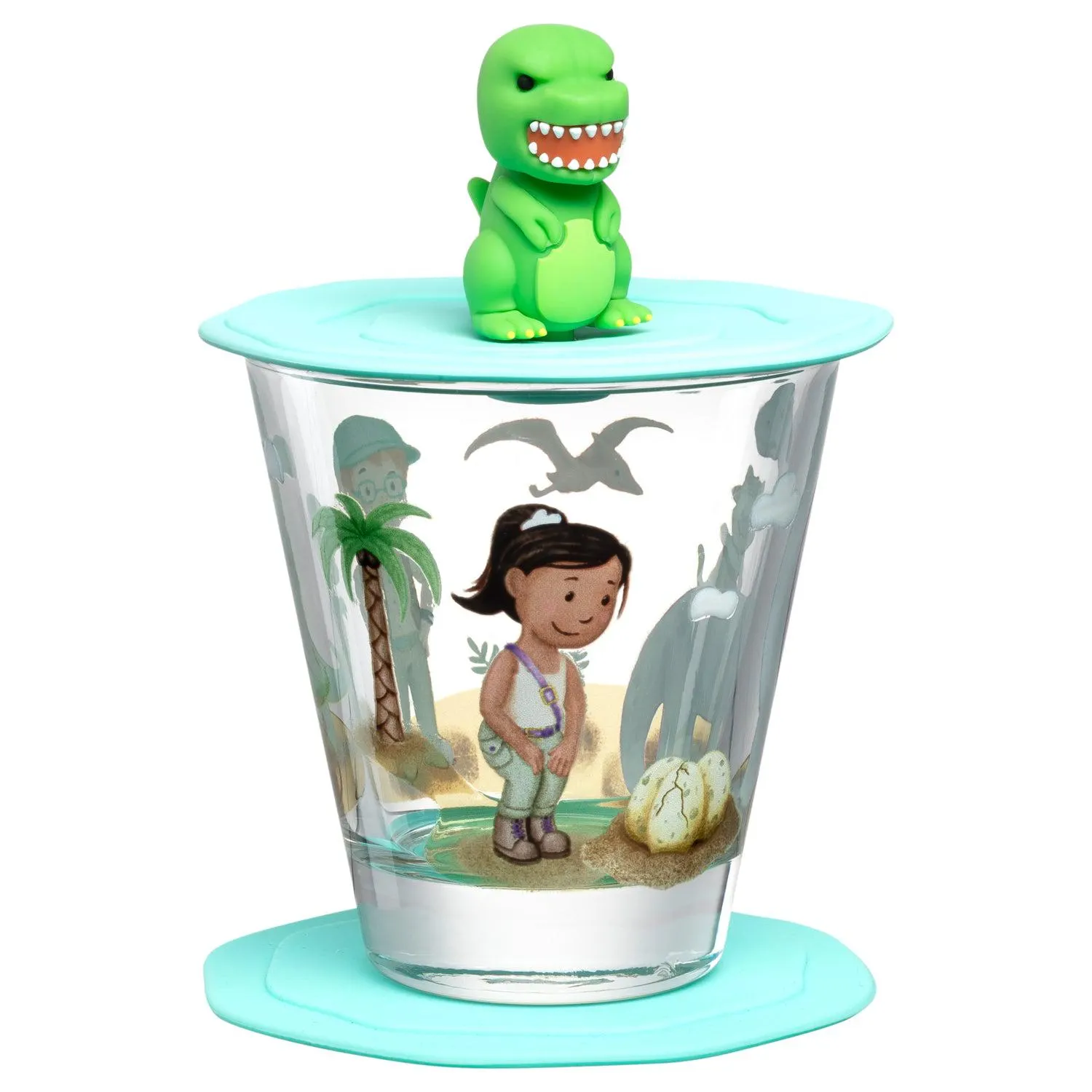 Trinkset BAMBINI AVVENTURA 3-teilig 215 ml Dino
