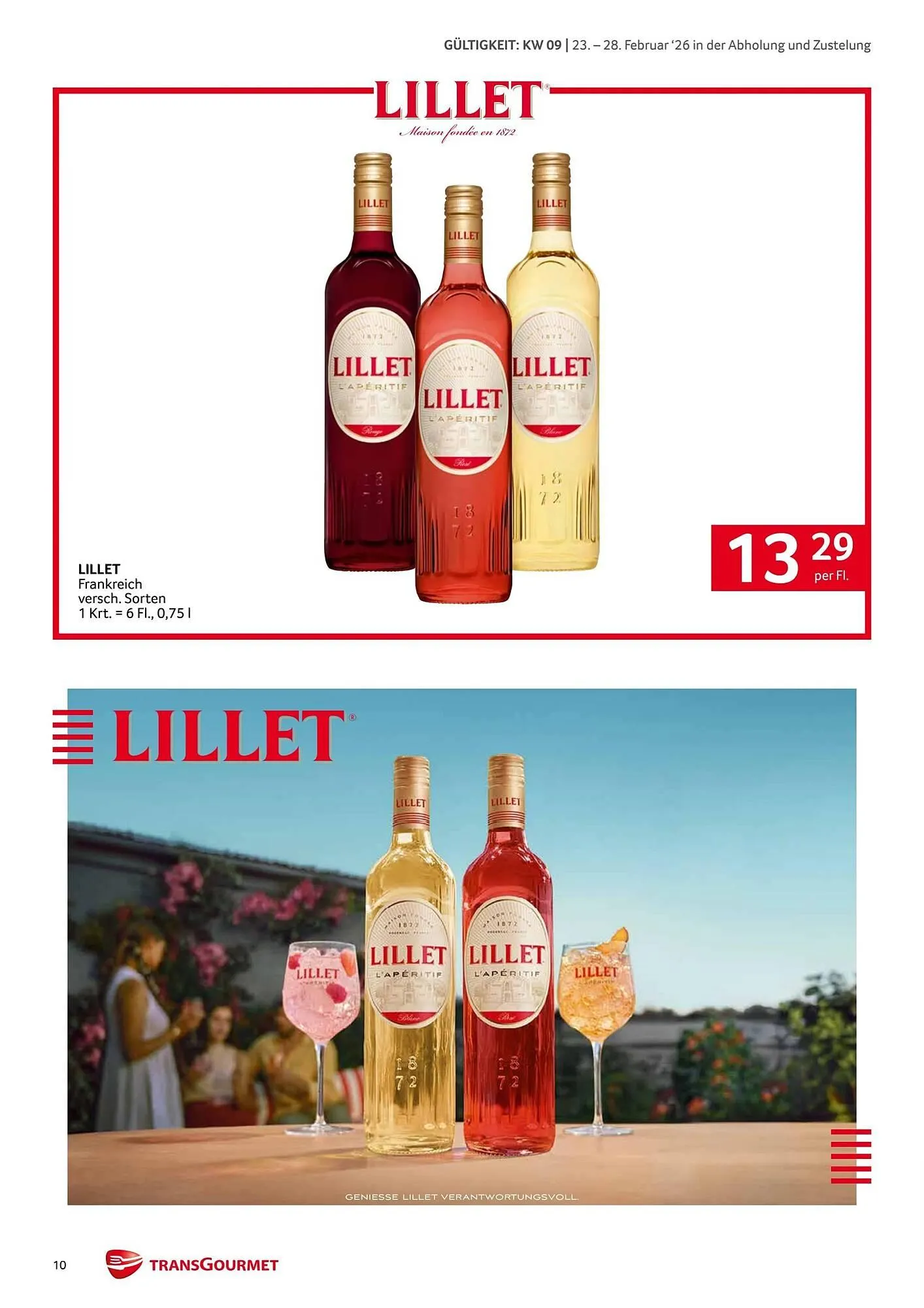 Transgourmet Flugblatt von 23. Februar bis 28. Februar 2026 - Flugblätt seite  10