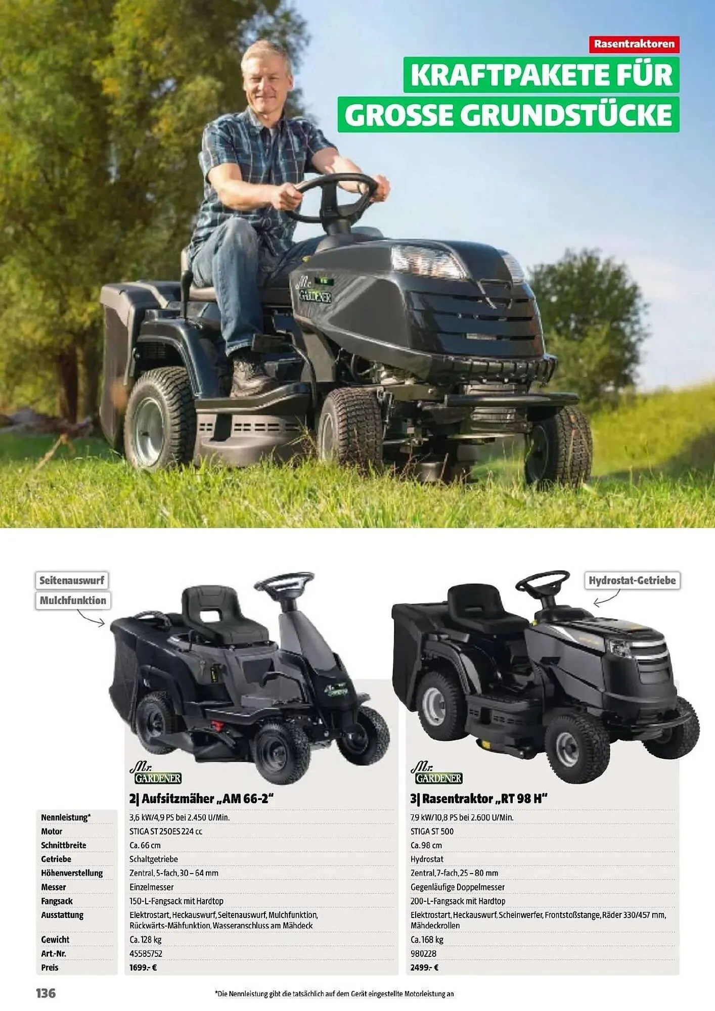 Der Grissemann Flugblatt von 14. März bis 31. Dezember 2025 - Flugblätt seite  136