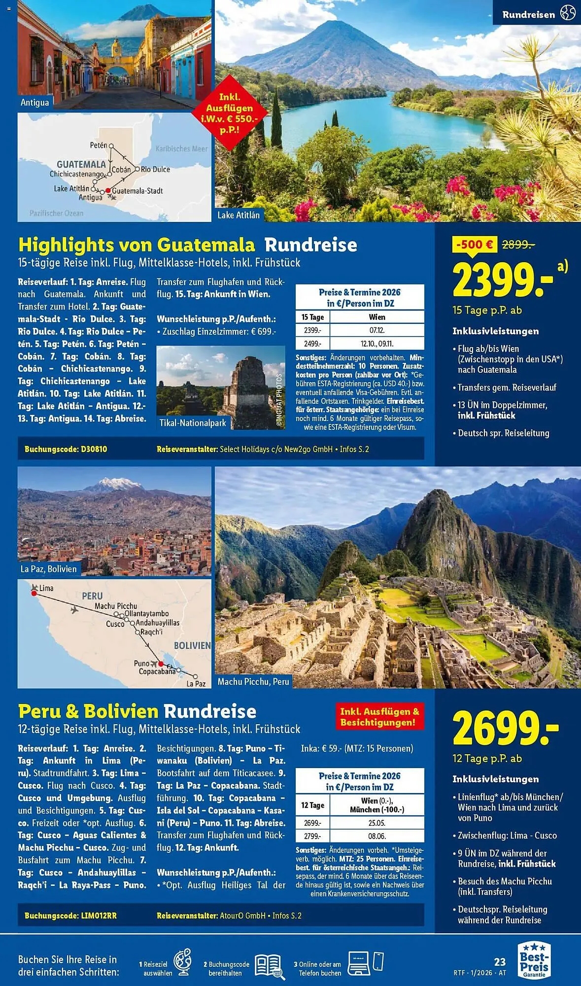 Lidl Flugblatt von 14. Jänner bis 15. Februar 2026 - Flugblätt seite  23