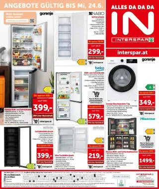 INTERSPAR Flugblatt von 3. Juni bis 17. Juni 2026 - Flugblätt seite 20