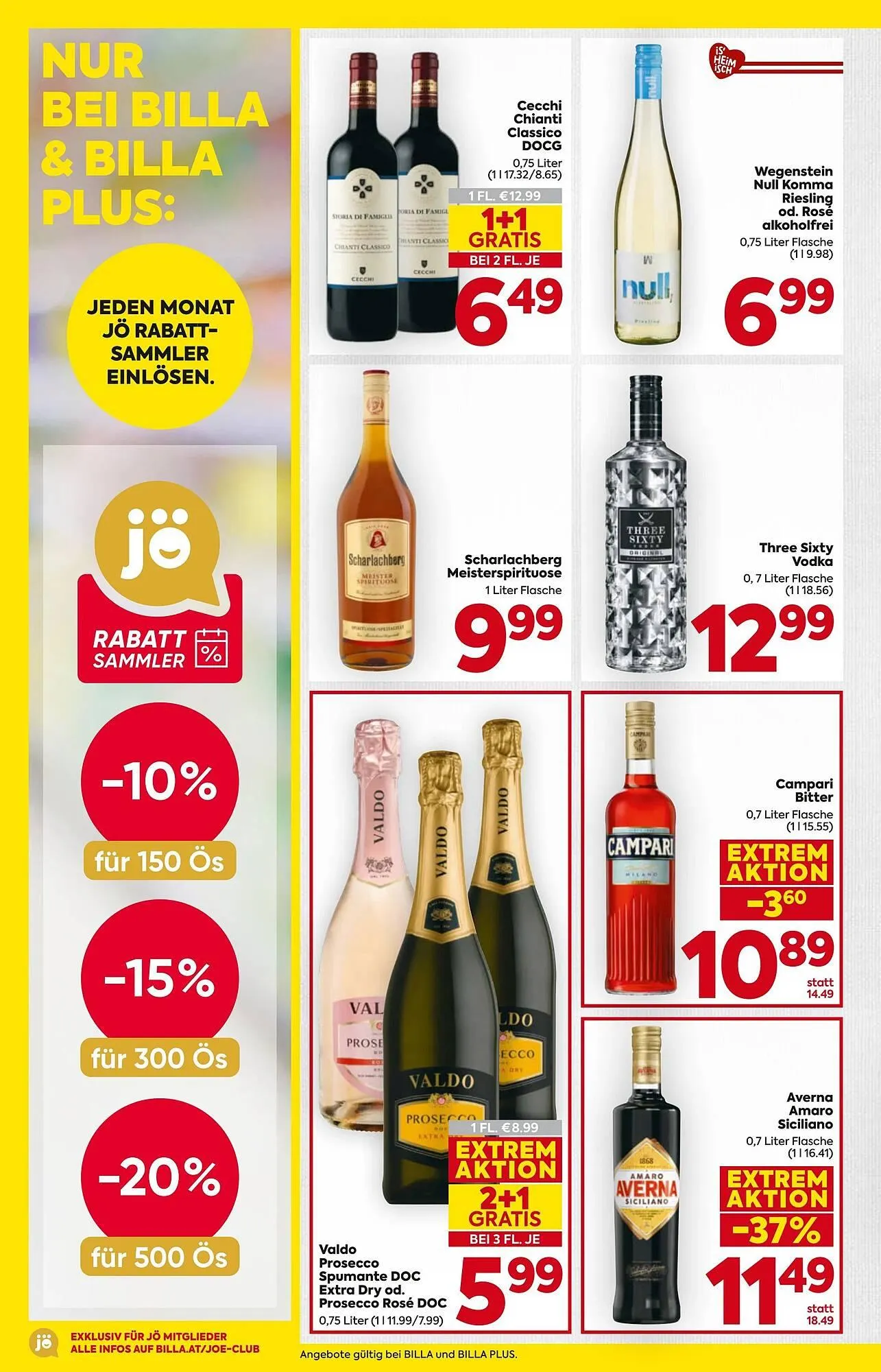 Billa Flugblatt von 22. Jänner bis 28. Jänner 2026 - Flugblätt seite  18