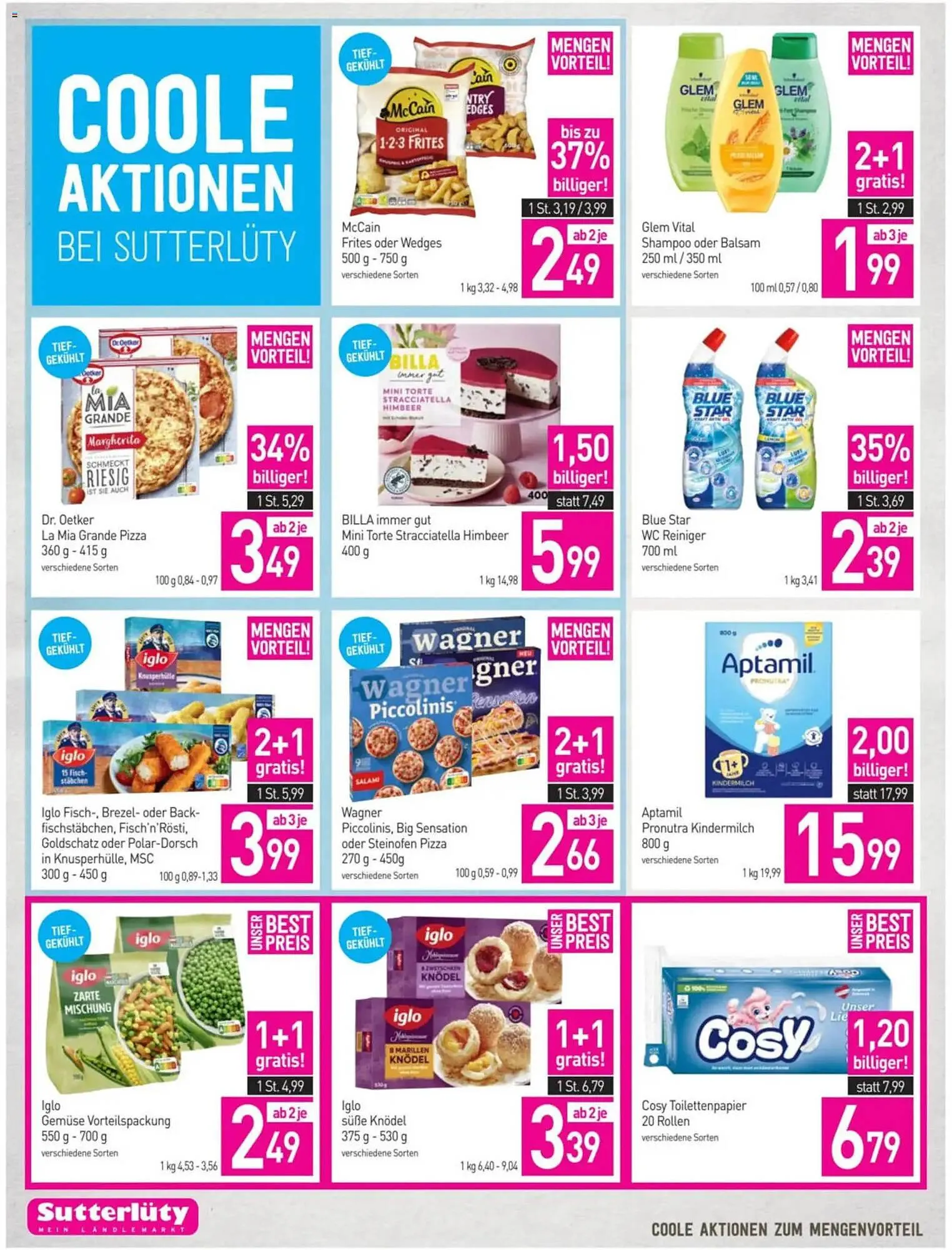 Sutterlüty Flugblatt von 30. Oktober bis 4. November 2025 - Flugblätt seite  22