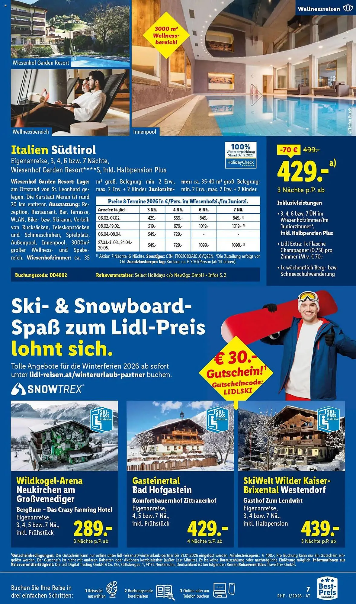 Lidl Flugblatt von 29. Dezember bis 31. Jänner 2026 - Flugblätt seite  7