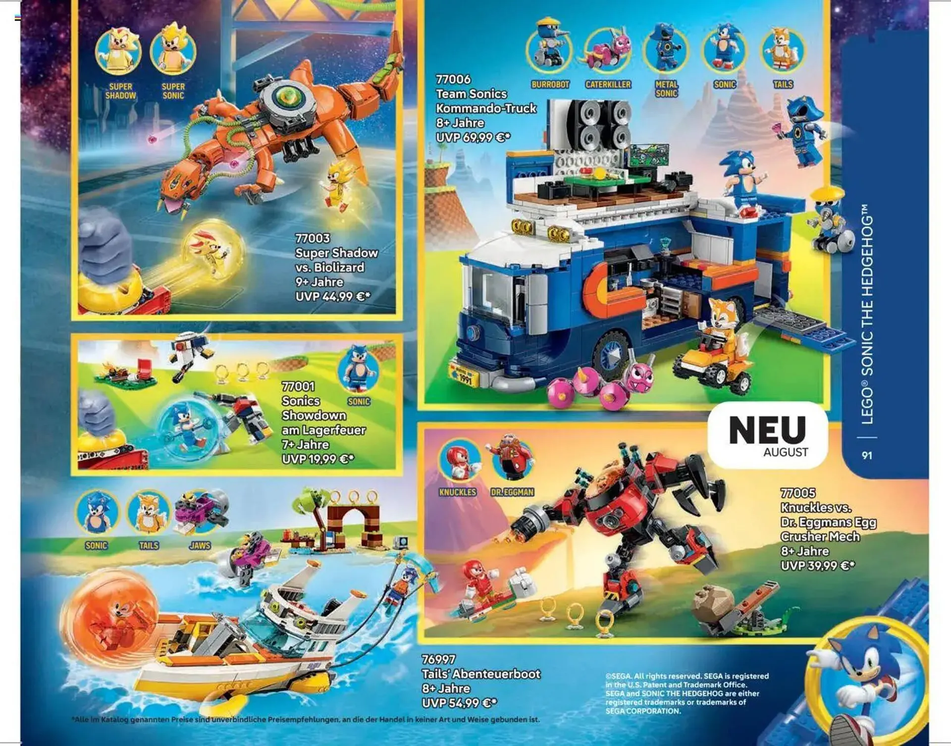 Lego Flugblatt von 1. September bis 31. Dezember 2025 - Flugblätt seite  91