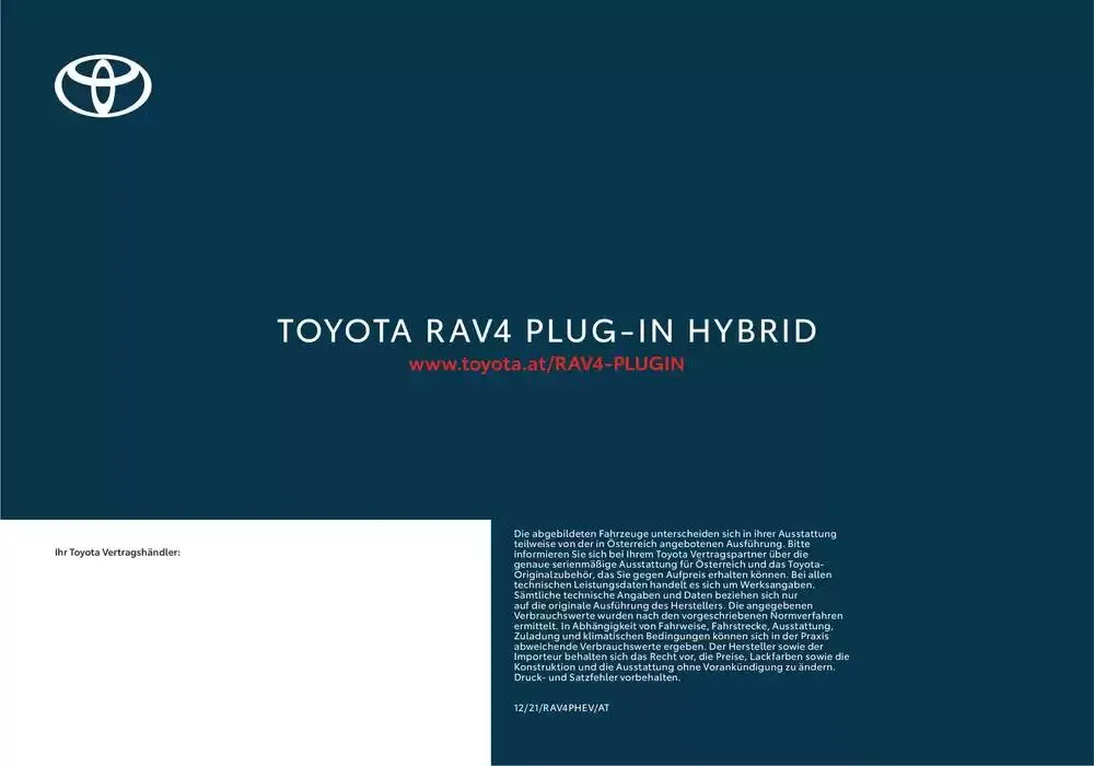 Toyota RAV4 Plug-in von 7. Dezember bis 7. Dezember 2025 - Flugblätt seite 24