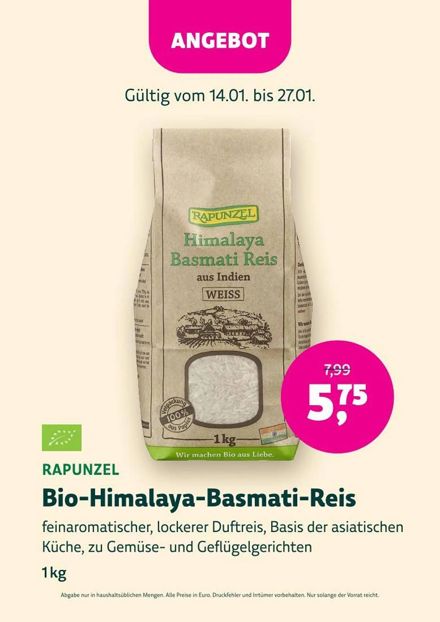 Denn's Biomarkt Flugblatt von 14. Jänner bis 27. Jänner 2026 - Flugblätt seite  54