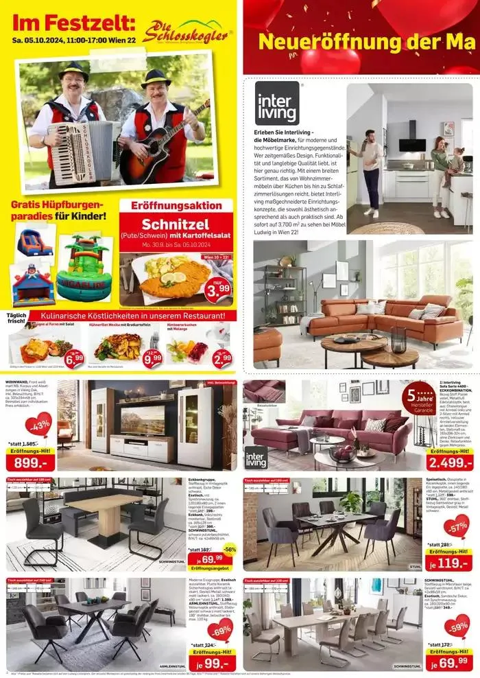 Möbel Ludwig katalog von 29. September bis 12. Oktober 2024 - Flugblätt seite 2
