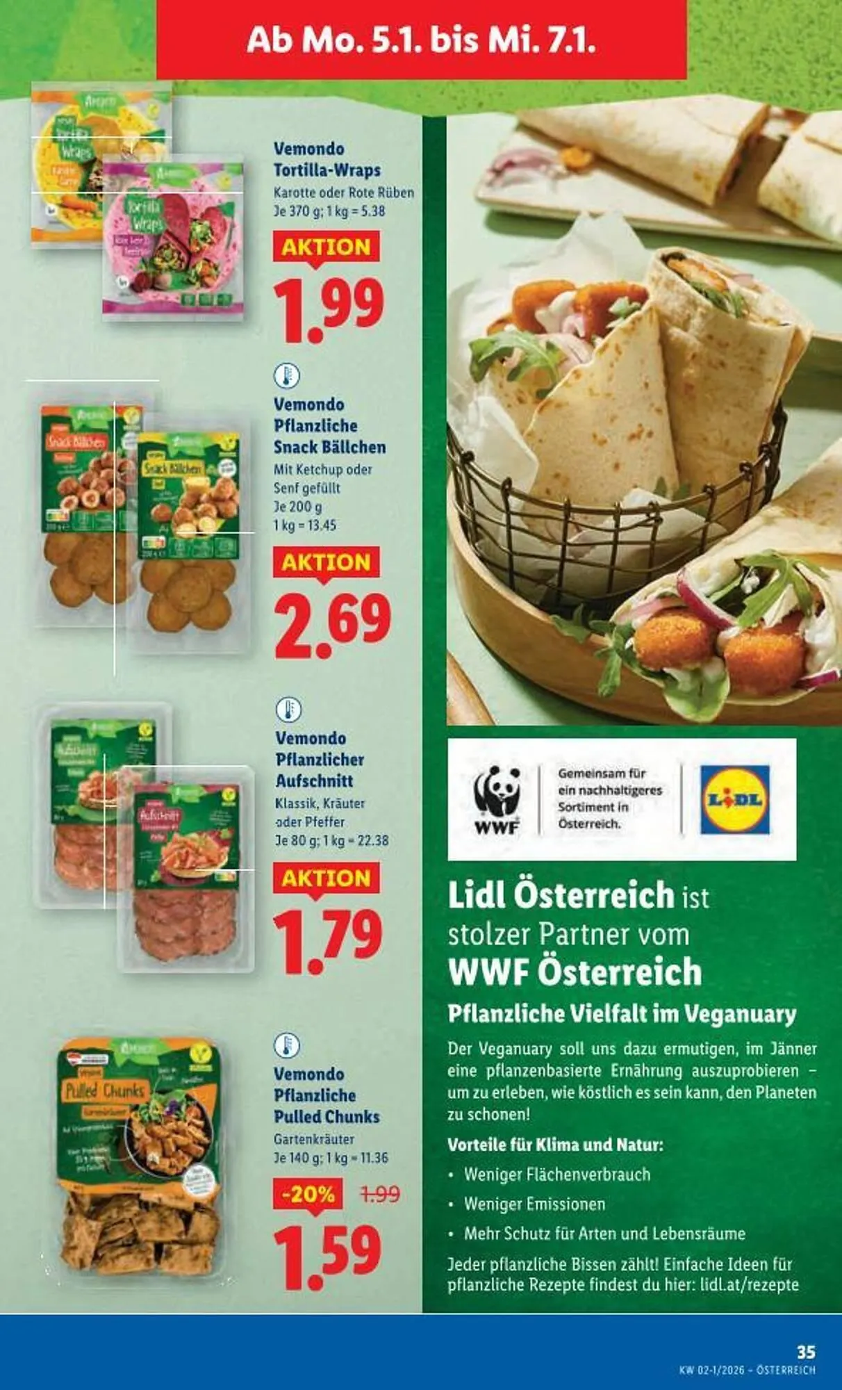 Lidl Flugblatt von 2. Jänner bis 7. Jänner 2026 - Flugblätt seite  38