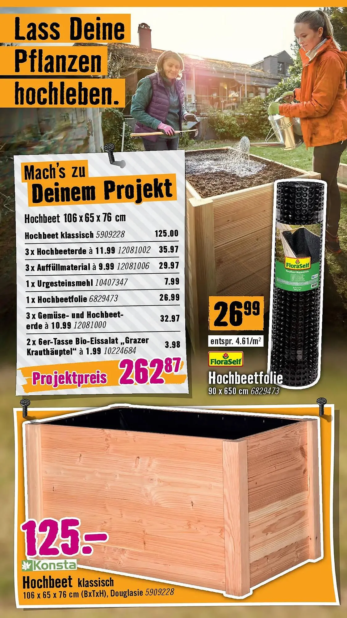 Hornbach Flugblatt von 18. März bis 16. April 2026 - Flugblätt seite  10