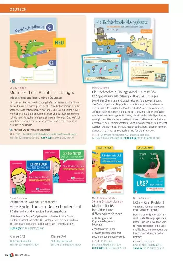 Top-Deals für alle Kunden von 26. Oktober bis 9. November 2024 - Flugblätt seite  36