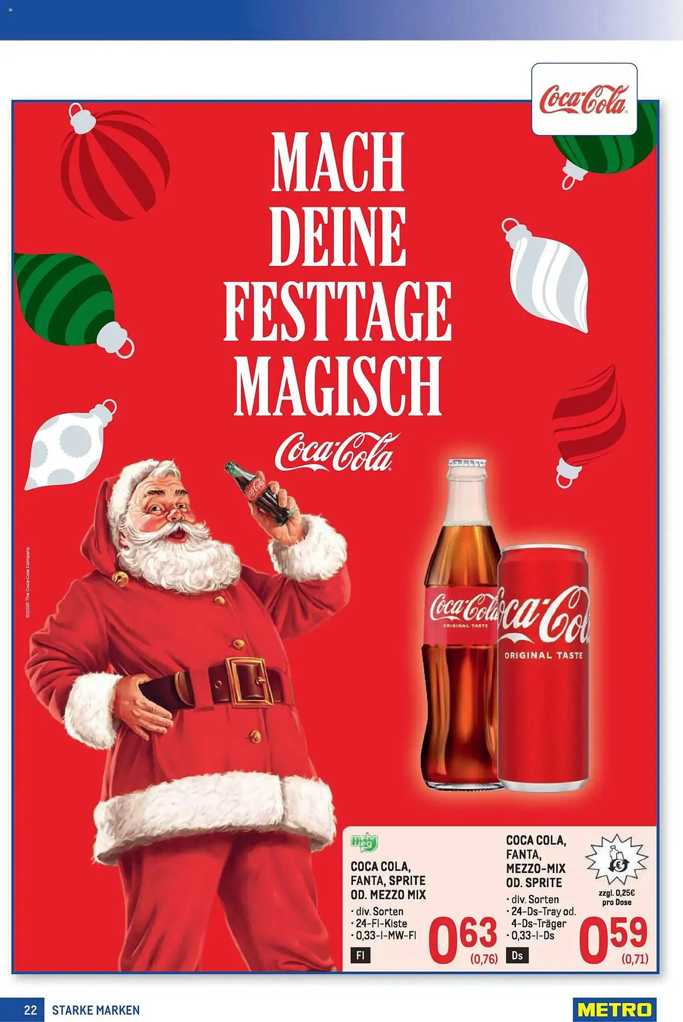 Metro Flugblatt von 27. November bis 10. Dezember 2025 - Flugblätt seite  22