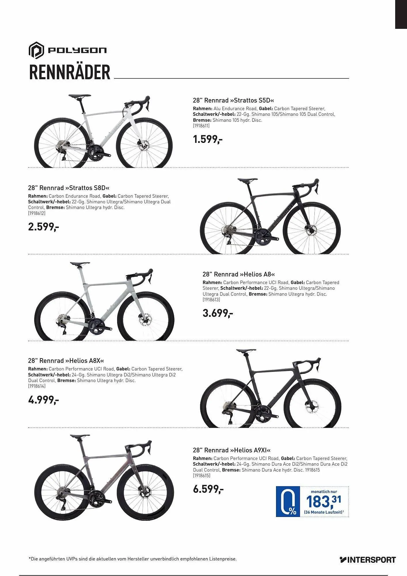 Intersport Flugblatt von 3. April bis 31. Dezember 2023 - Flugblätt seite 17