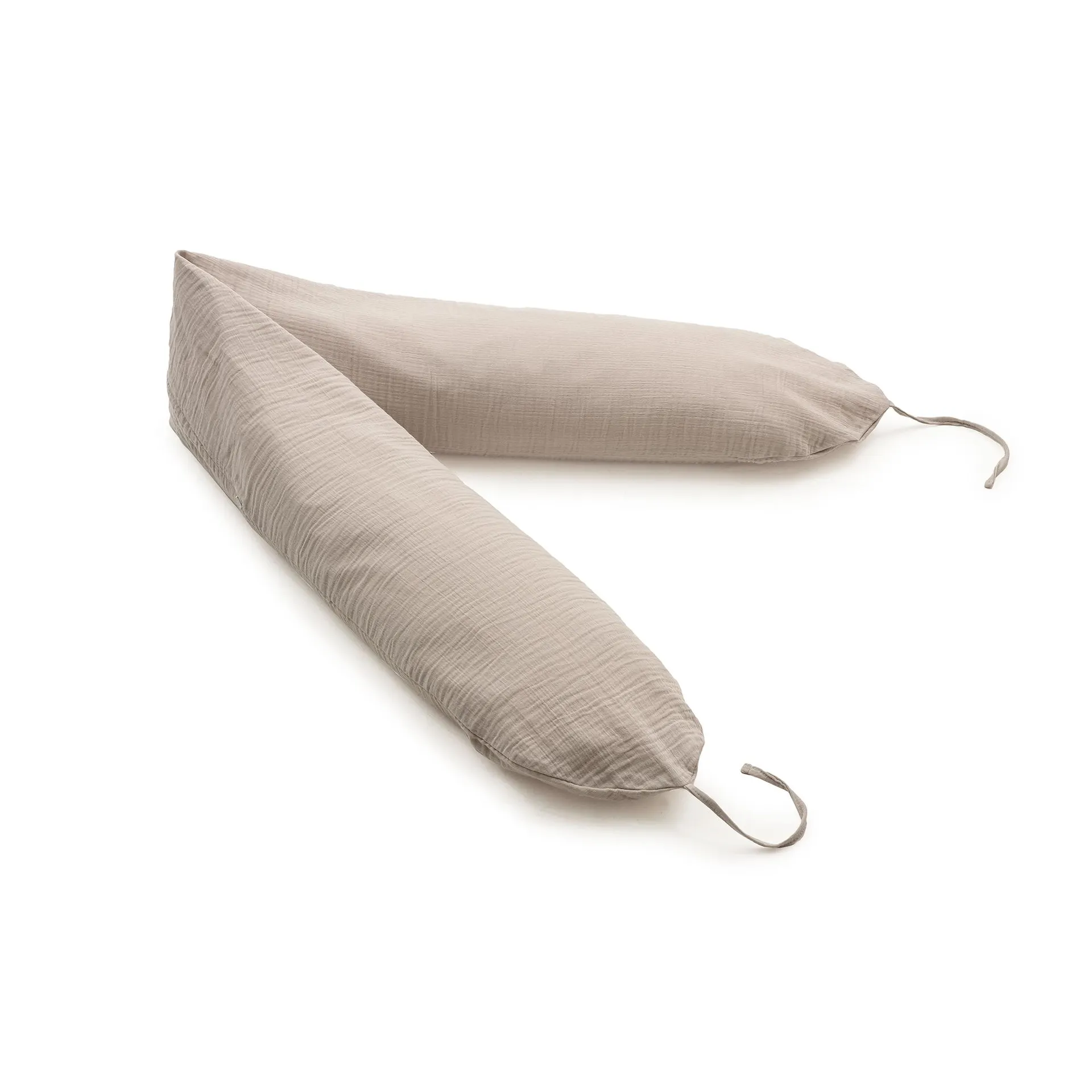 Stillkissen Musselin Greige