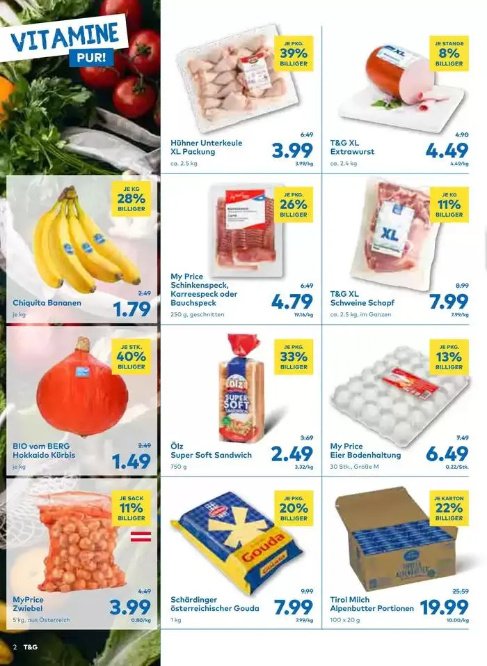 Sonderangebote für Sie von 20. Oktober bis 3. November 2024 - Flugblätt seite 2