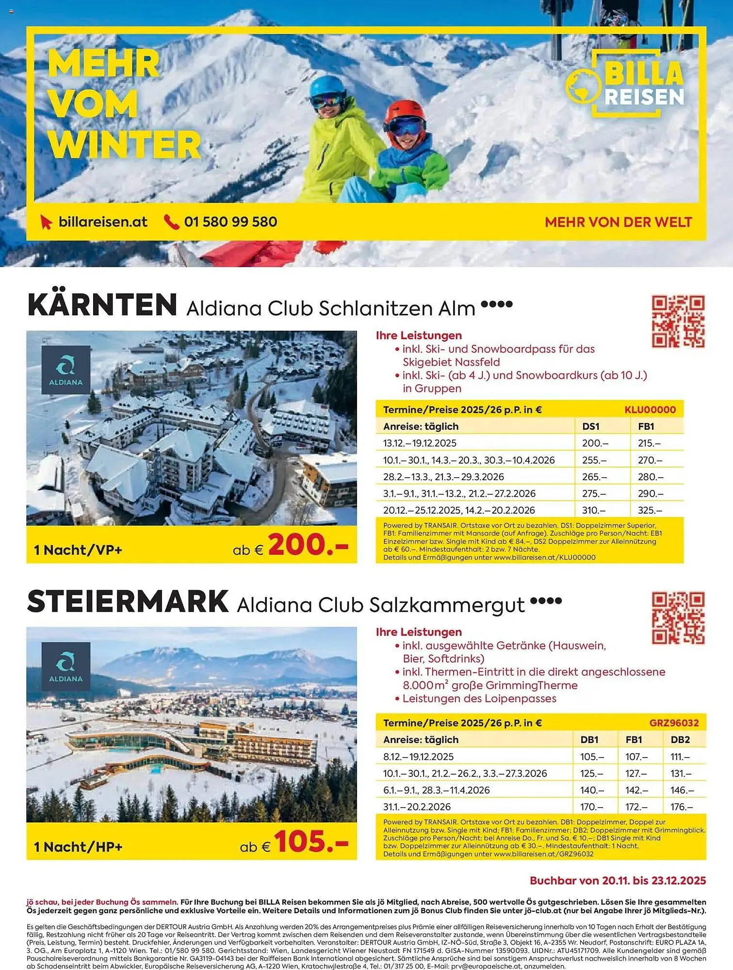 Billa Flugblatt von 1. Dezember bis 31. Dezember 2025 - Flugblätt seite 10