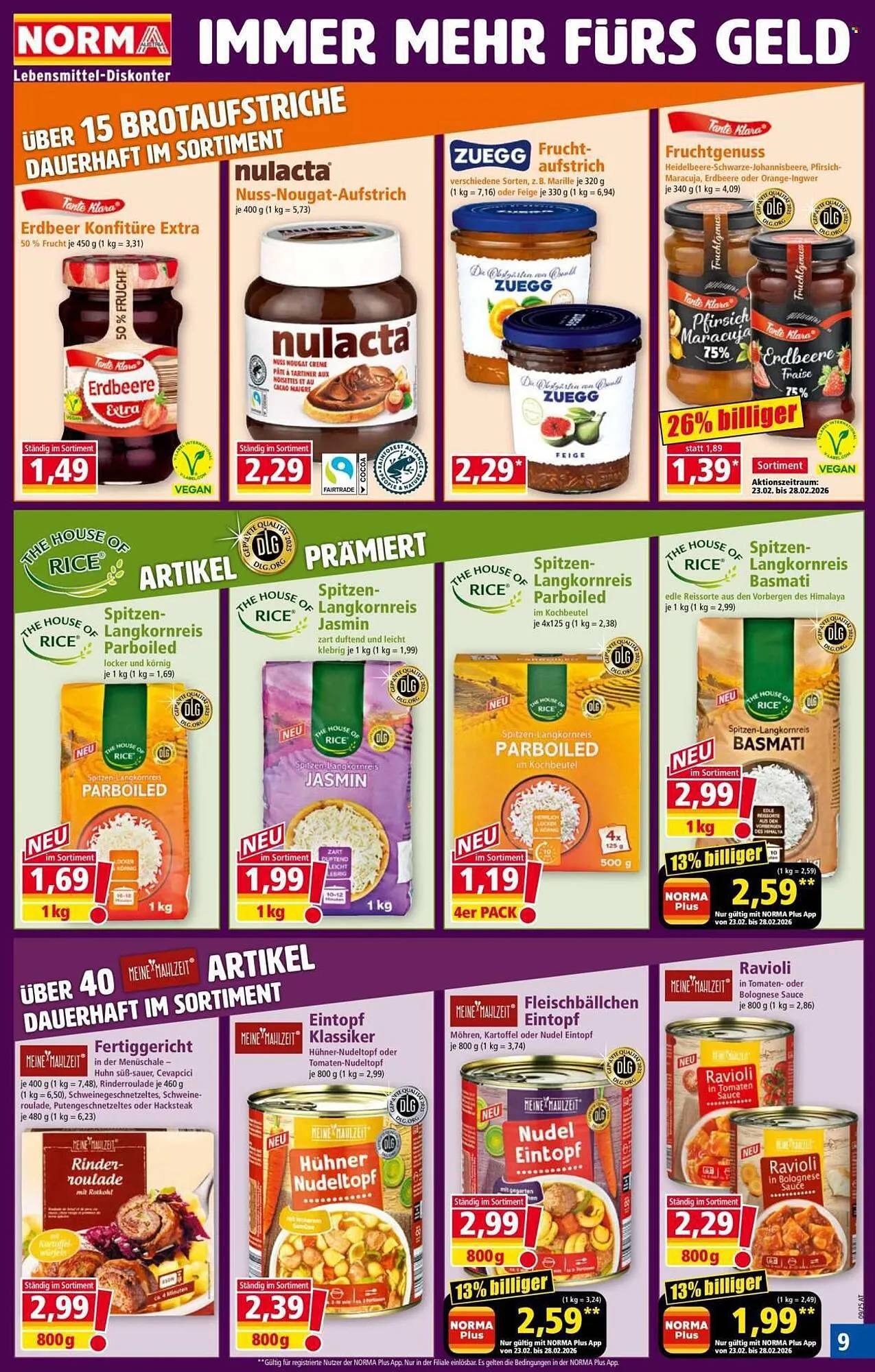 Norma Prospekt von 23. Februar bis 28. Februar 2026 - Flugblätt seite  9