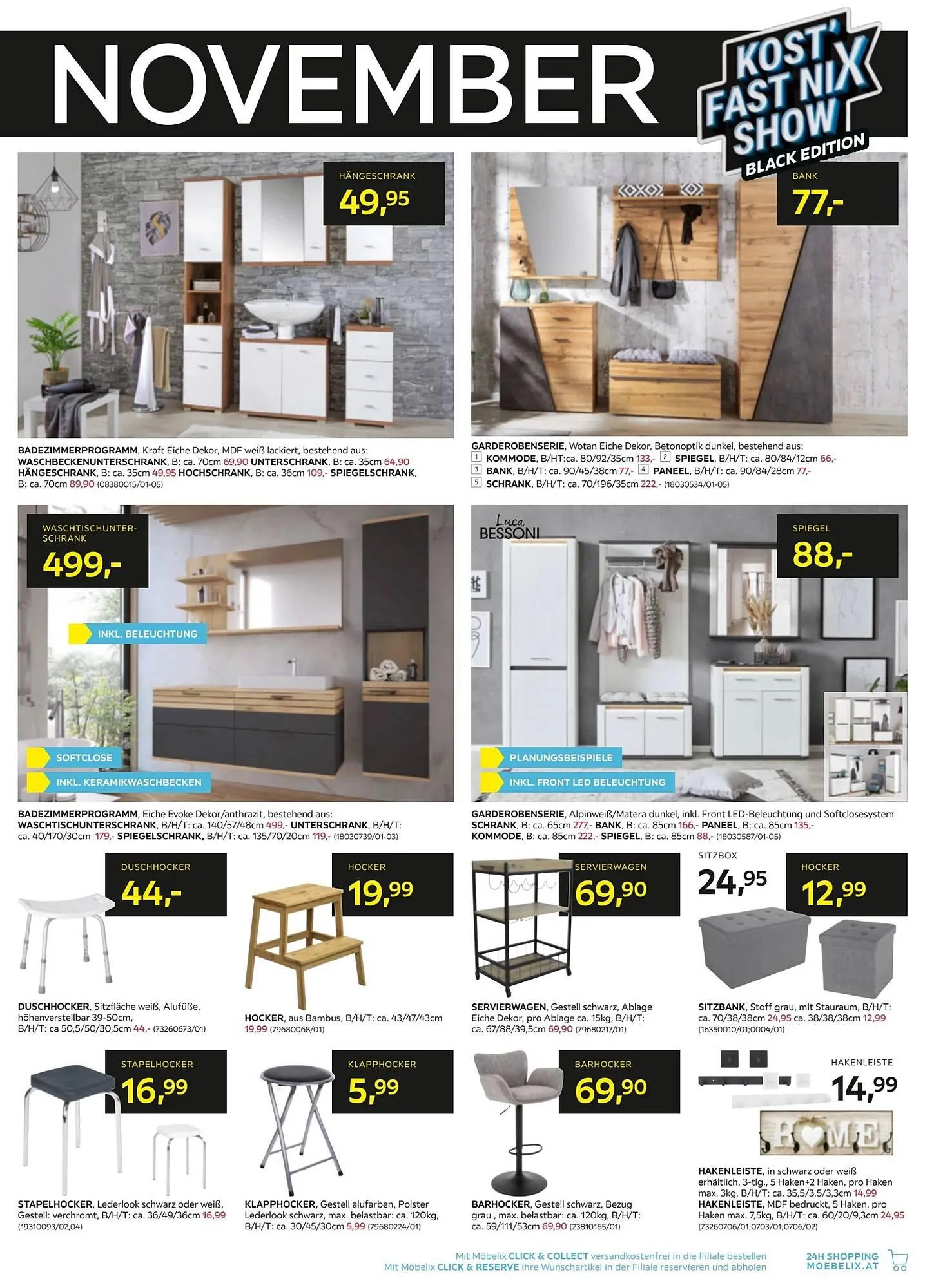 Möbelix Flugblatt von 25. November bis 4. Dezember 2024 - Flugblätt seite 21