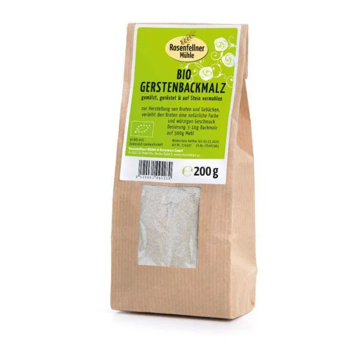 Rosenfellner Mühle Bio Gersten Backmalz 200g
