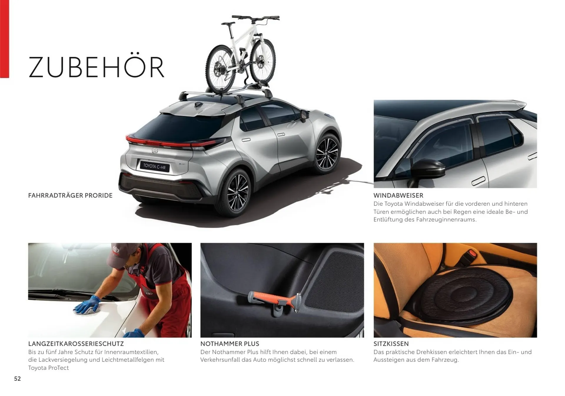 Toyota Flugblatt von 1. April bis 20. Oktober 2026 - Flugblätt seite 52