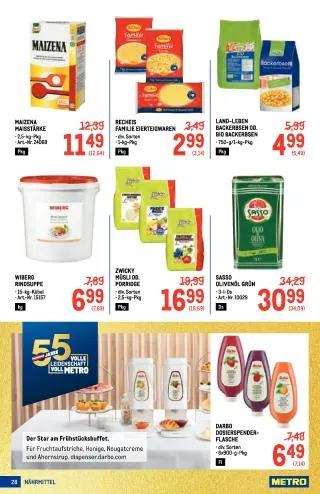 METRO Flugblatt Food - Metro Profi von 17. September bis 30. September 2026 - Flugblätt seite  28