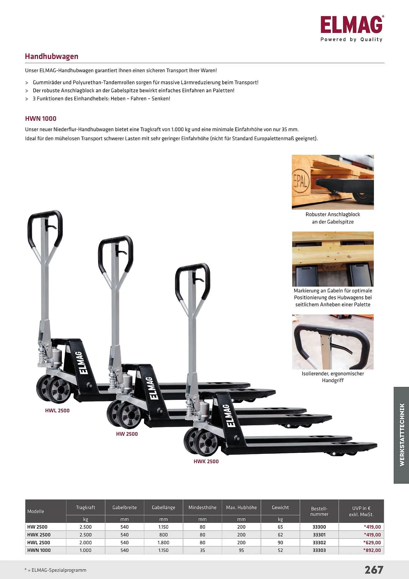 Salzburger Lagerhaus Flugblatt von 23. April bis 31. Dezember 2025 - Flugblätt seite  267