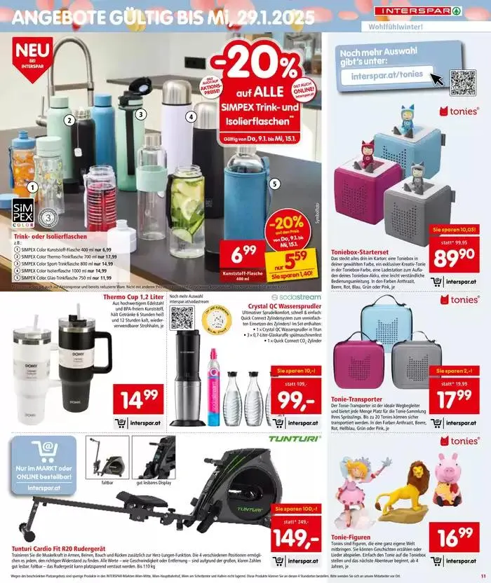 Tolle Rabatte auf ausgewählte Produkte von 8. Jänner bis 15. Jänner 2025 - Flugblätt seite 11